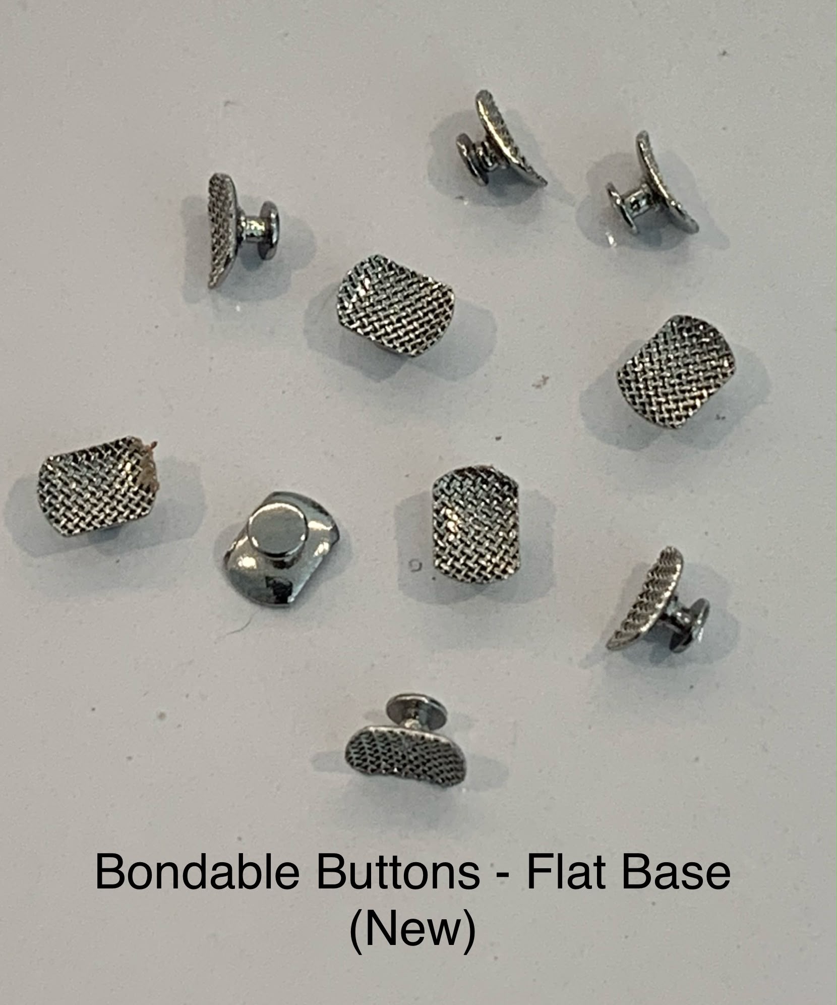 Bondable Metal Buttons (10pcs/pk)
