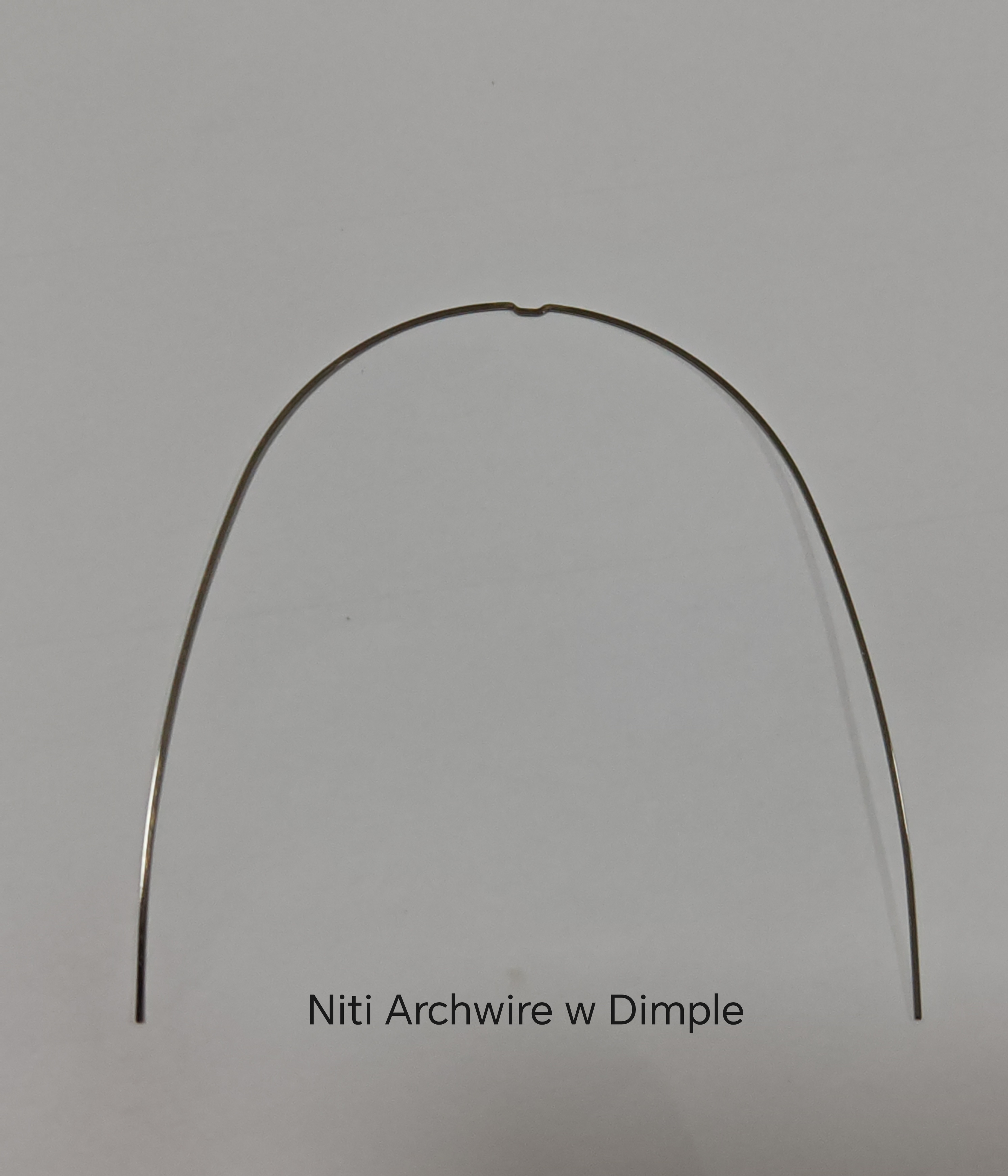SE NiTi Archwire w Dimple, Natural