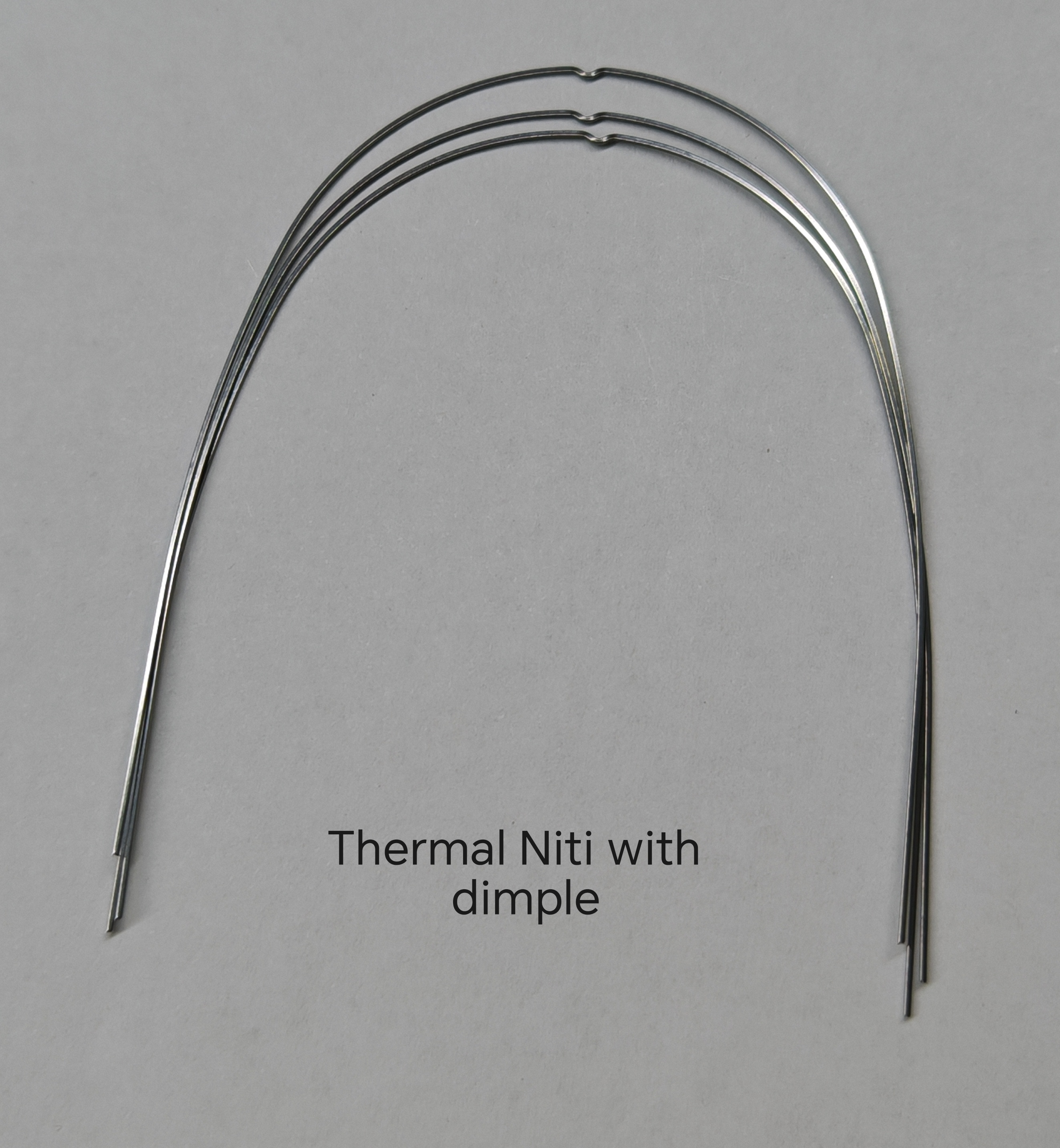 Thermal (Heat Activated) NiTi Martensitic Archwire (w dimple)