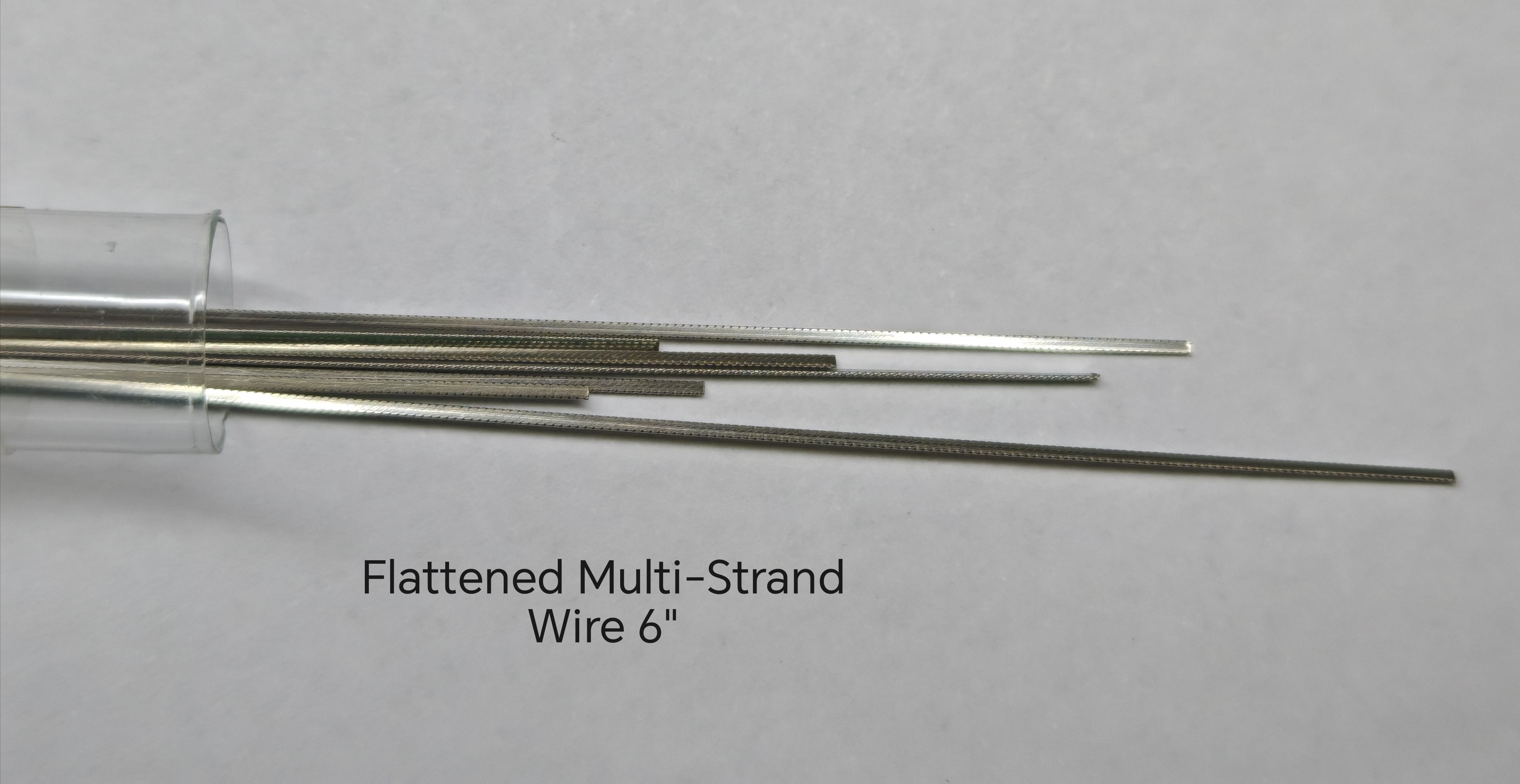 Flattened Multi-Strand Wire 6" Long